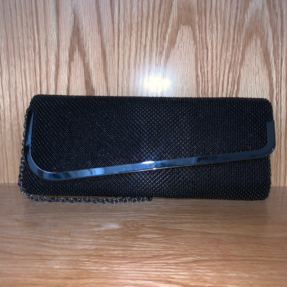 Jessica McClintock Black Clutch